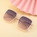 New Fashion Square Frame Polarized Sunglasses For Women High End Sun Protection Sunglasses For Women Driving And Cycling_viptrois.com