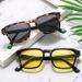 Men's Sunglasses New Square Frame Trendy Retro Net Celebrity Sunglasses Men And Women Anti Ultraviolet Sunshade Sunglasses_viptrois.com