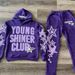 2025 Sweatshirt YOUNG Star Hoodie Set Sports Versatile Top Pants New Arrival_viptrois.com