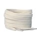Small White Shoes Shoelace Rope White Cotton Shoelace Men And Women Pure White Beige Flat_viptrois.com