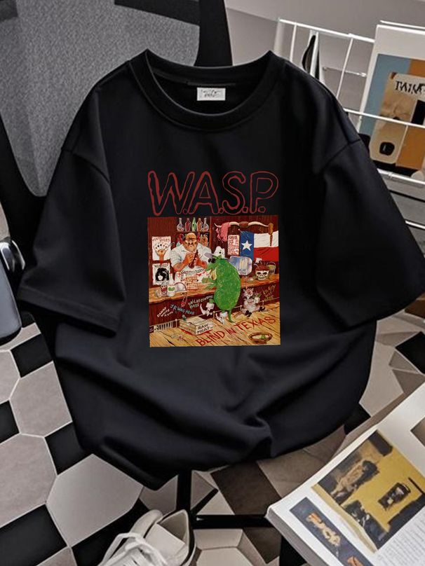 W.A.S.P. BLIND IN TEXAS T-Shirt For Men Women Tee Size S To 4XL CB936 Designer Clothes Homme Casual Stylish Comfortable Unisex_viptrois.com