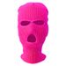 Sports Face Masks Three Hole Double Hole Hood Winter Warm Balaclava Knitted Motorcycle Mask Riding Hood_viptrois.com
