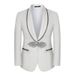 Men's Clothing New Style Supporter Suit Wedding Dress Groomsmen Three Piece Suit_viptrois.com
