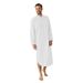 Muslim Pajamas, Long Sleeved Buttoned Solid Arab Shirt, Men's Robe_viptrois.com