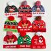 New Year Glowing Christmas With LED Colorful Flashing Lights Adult And Children Universal Warm Knitted Wool Hat_viptrois.com