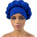 Hot Sale In Europe And America, Milk Silk Braided Turban Hat, Solid Color Sponge Headband Hat, Bohemian Style Turbans_viptrois.com