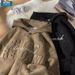 New Suede Hoodie Men's Loose Hooded Jacket Casual Versatile Long Sleeved Top_viptrois.com