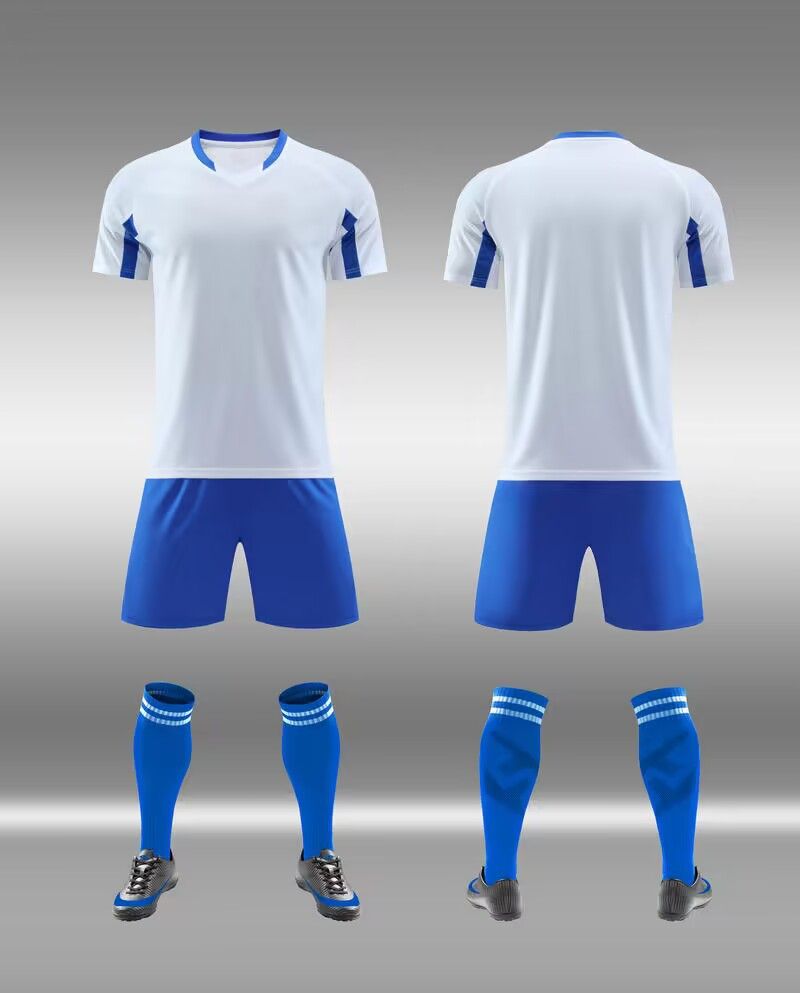 Men's Clothing student competition running clothes short-sleeved football uniforms suits adult children's football training clothes_viptrois.com