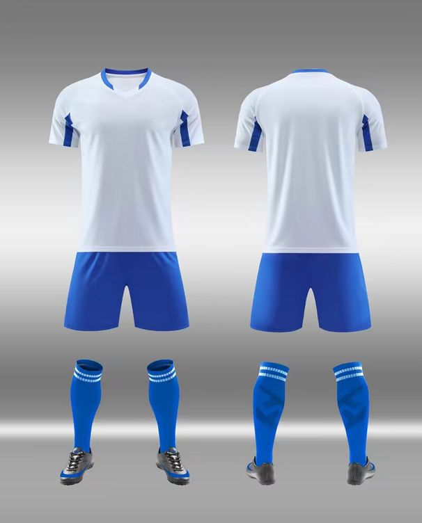 Men's Clothing student competition running clothes short-sleeved football uniforms suits adult children's football training clothes_viptrois.com