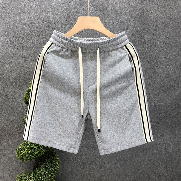 Men's Clothing Simple And Versatile Summer Shorts Trendy Loose Casual Shorts Handsome Beach Pants Sports Shorts_viptrois.com