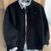 Cleanfit Black Cardigan Knitted Jacket For Men, Autumn Korean Layered Sweater, Lazy Style Casual Sweatshirt Wholesale_viptrois.com