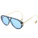 High-End Aviator Sunglasses - Double Beam Frog Mirror, Large Frame Fashion Sunglasses_viptrois.com