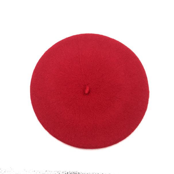 Beret Hat For Women, Autumn And Versatile Woolen Beret, British Style Winter Warm Painter Hat, Trendy_viptrois.com