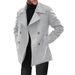 Men's Clothing Windbreaker Men's Coat Mid Long Foreign Trade Casual Men's Jacket_viptrois.com