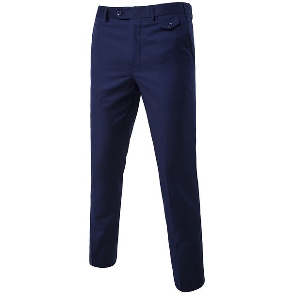 Men's Clothing Summer Men's Suit Trousers Slim Thin Youth Business Casual Formal Trousers Men's Work Suit Trousers Straight Trousers_viptrois.com