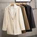 Men's Clothing Woolen Coat Men Autumn And Winter Fashion Leisure Temperament Solid Color Trendy Medium And Long Woolen Coat_viptrois.com