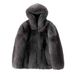 Men's Clothing 2024 Winter New Tuscan Fox Coat Men's Thickened Leather Youth Hooded Fur Coat Trend_viptrois.com