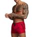 "Waterproof Men's Beach Shorts - Quick-Dry Anti-Odor Swim Trunks With Drawstring (White/Black/Army Green/Mint) - M-3XL"_viptrois.com