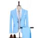 Men's Clothing Men's Suits Four Seasons New Business Professional Formal Wear Groom Best Man Solid Color Two Piece Suit For Men_viptrois.com