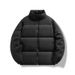 Simple Solid Color High Quality Small Oxford Thermal Stand-up Collar Cotton Clothes_viptrois.com