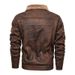 Men's Clothing Lambskin Leather Suede Suede Jacket Biker Clothing _viptrois.com