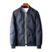 Pure New Men's Down Casual Business Short Thickened Jacket For Young And Middle-aged Men Baseball Collar Coat_viptrois.com