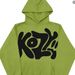 koz Korean Style Autumn Winter New Cartoon Dog Versatile Personality Printed Hoodie Sweatshirt_viptrois.com