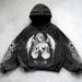 New Demon Girl Print National Trend Treasure Hoodie Cotton Top Sweatshirt Versatile Jacket Hot Sale_viptrois.com
