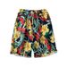 Men's Clothing Summer Floral Shorts Men's Loose Large Size Hawaiian Beach Pants Big Pants Trendy Brand Quick Drying Outer Wear Couple Shorts_viptrois.com