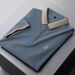 Men’s Summer Polo Shirt – Breathable Milk Silk Fabric, Business Casual & Streetwear Style (Sizes M-5XL, Machine Washable)_viptrois.com