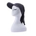 Women's Fashion Headscarf Hat – Multi-Color Pleated Bow Design With Adjustable Strap & Brim_viptrois.com