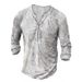Men's Clothing Autumn New European And American Men's Long Sleeved Digital Printing Long Sleeved Sports Leisure Solid Color T Shirt Simple Leisure_viptrois.com