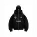 Y2K Fleece-Lined Hoodie – Unisex Oversized Zip-Up With Double Hood & Animal Print (Black/White/Grey/Red)_viptrois.com