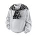 Plaid Oversized Drop-Shoulder Sweatshirt – Unisex Streetwear Essential With Ribbed Hem (S-XXXL, Black/Gray/Yellow)_viptrois.com