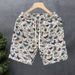 Men's Butterfly Print Casual Shorts Trendy Brand Five Point Pants Summer Style Beach Outerwear Thin Fit_viptrois.com