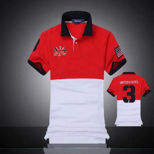High Quality Shirt Short Sleeve Brand Clothing Men Polo Classic Y Fabric Italy Tee T-Shirt Designer_viptrois.com