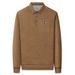 Nordmann Cross-Border Wholesale Middle-Aged Men's Long-Sleeved T-Shirt Polo Autumn And Winter Fleece-Lined Thickened Warm Dad's_viptrois.com