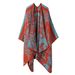 Unisex Scarf Fashion Knitted Shawl Scarf Vintage Fashion Printed Travel Shawl _viptrois.com