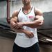 Cross-border Fitness Vest Men's Slim Fit Summer Guochao MCFT Bodybuilding Training Clothes Elastic Bottoming Shirt Cotton_viptrois.com