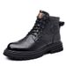 European Warm Series Martin Winter Fleece Lined Thickened High-top Shoes Warm Wool Men's Snow Boots_viptrois.com
