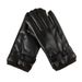 2022 new popular all-match men's gloves men's PU touch screen gloves Korean Japanese warm Men's gloves_viptrois.com