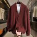Pure Cross-Border Foreign Trade Dropshipping Hot-Selling 2025 Autumn Cardigan Men's Knitted Sweater Jacket_viptrois.com