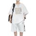 Men's Clothing Men's Short Sleeved Shorts Suit Men's High End Two Piece Suit Summer Thin Fashion Brand Casual Men's Wear A Set Of Trendy_viptrois.com