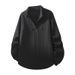 Japanese Jacquard Long Sleeve Sweatshirt For Men – Oversized Streetwear Pullover With Ribbed Hem (Black/White, M-8XL)_viptrois.com