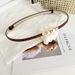 Matte Waist Belt Women's Fine Decoration Versatile Skirt Pearl Buckle Women's Sweater Small Belt_viptrois.com