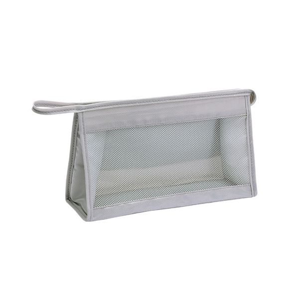 Makeup Tools & Accessories New Ins Twill Waterproof Toiletry Bag Thickened Portable Travel Cosmetics Triangle Hand Held Storage Bag_viptrois.com