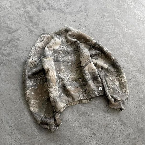 Men's Clothing Akimbo Camouflage Y2K Street Retro Style Unisex Loose Hooded Sweatshirt And Sweatpants_viptrois.com