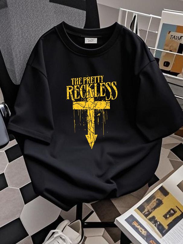 The Pretty Reckless Going To Hell T-Shirt Black Fullsize S-5XL Versatile Breathable Casual Unisex Summer Fashion Slightly Streetwear Soft_viptrois.com