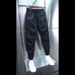 Trendy Fashionable Casual Pants Men, Hot Pressed Letters For Summer Sports Pants, Black Loose And Versatile Leggings_viptrois.com