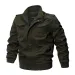 Men Casual Cotton Military Bomber Jacket Mens Jackets & Coats Army Men's Slim Fit Pilot Jackets Casacas Para Hombre_viptrois.com